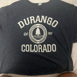 Cute Durango cropped tee